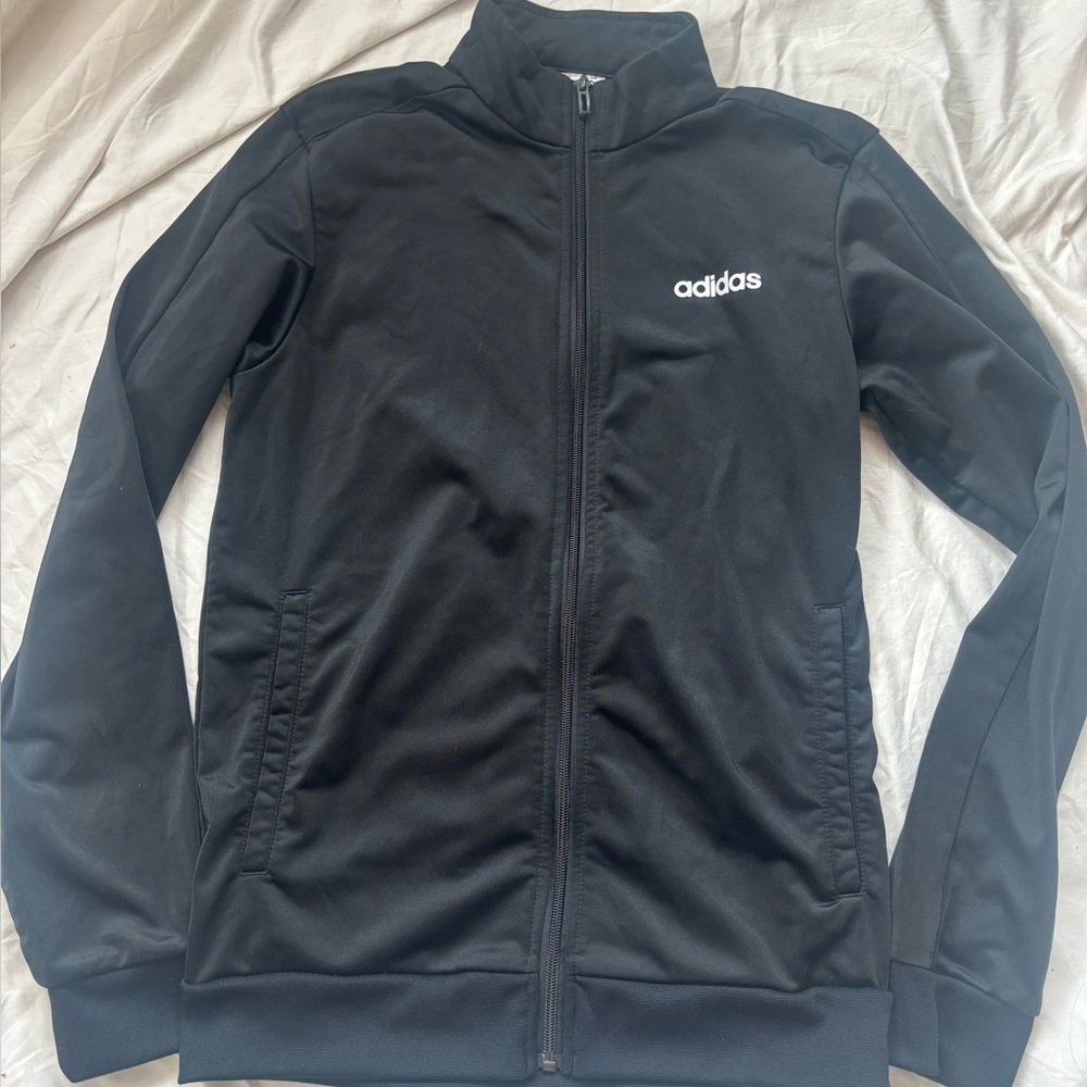 Adidas Black Performance Jacket Size Small - image 1